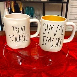 Rae Dunn 2pc Mug Set NWT